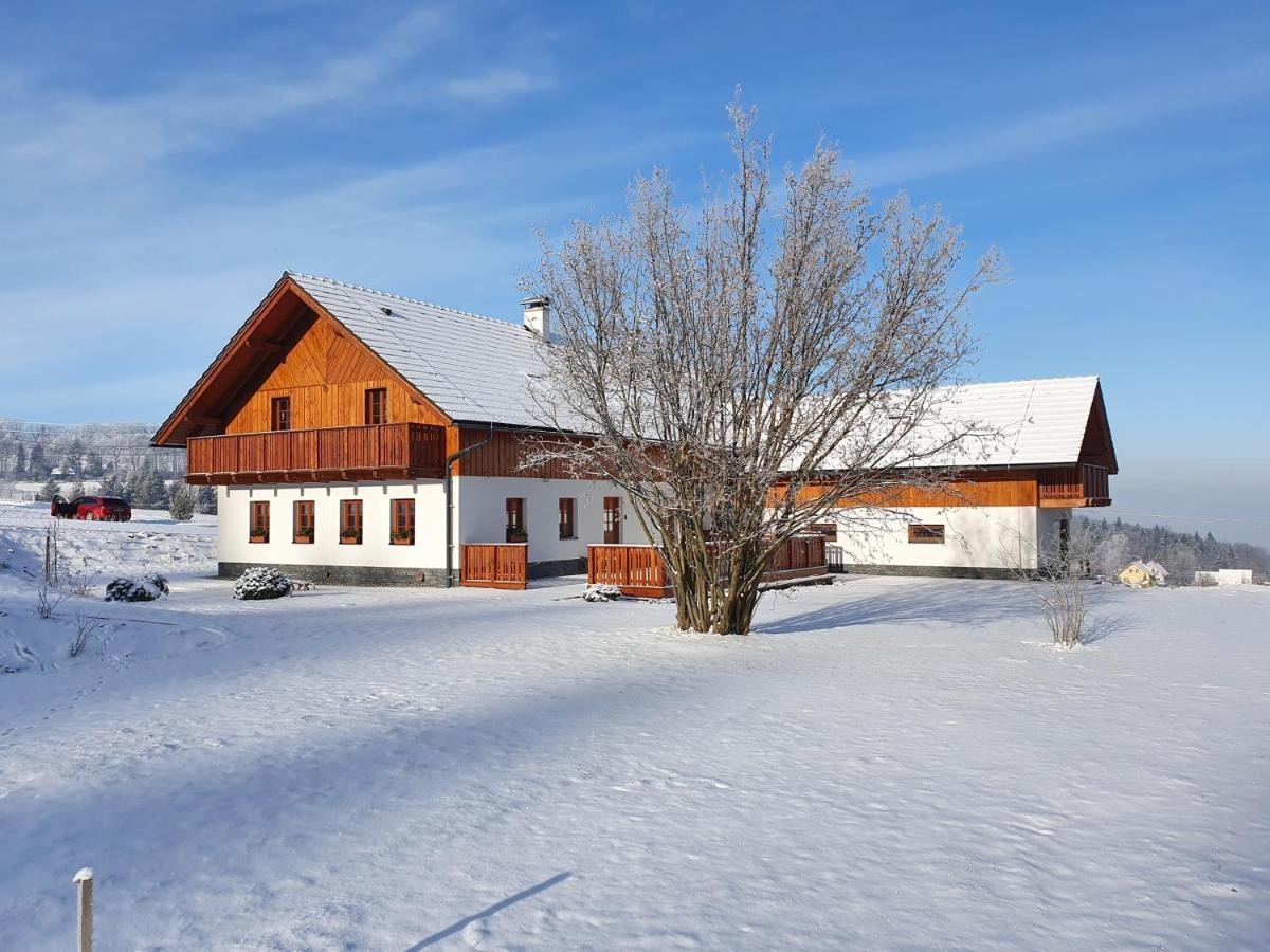 Penzion Stříbrník Krásná Exterior foto