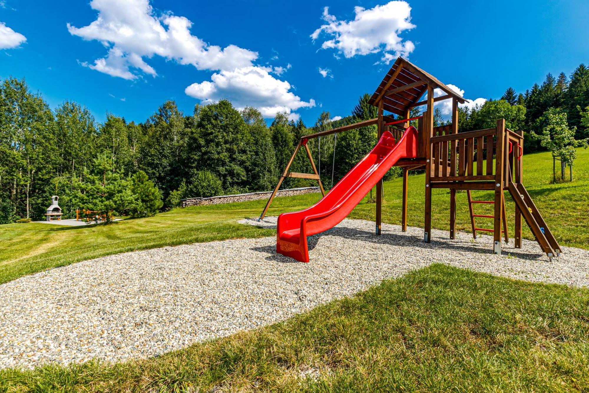 Penzion Stříbrník Krásná Exterior foto